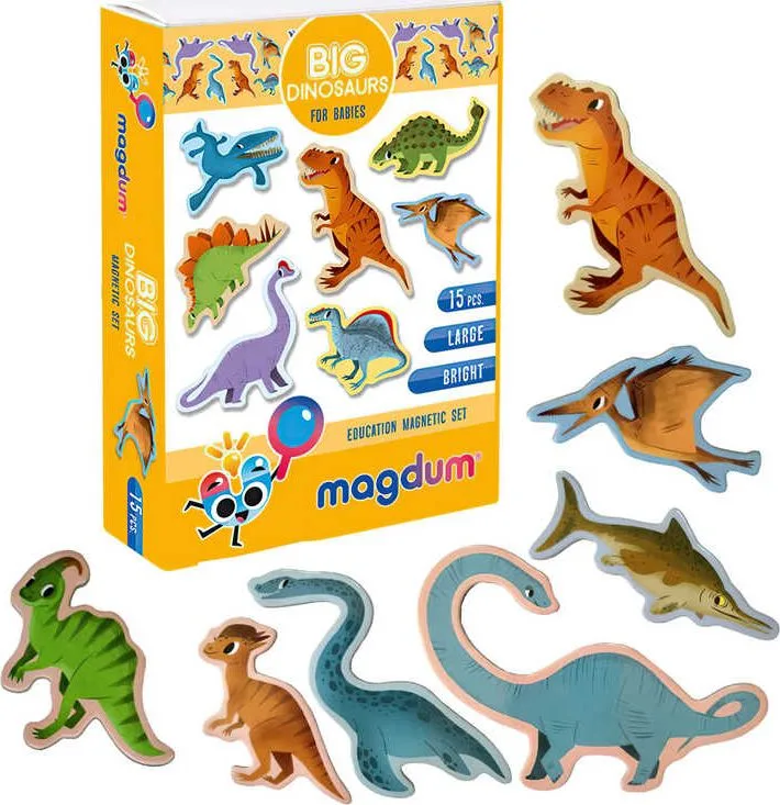 Набір магнітв «Big dinosaurs»
