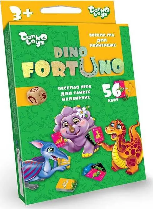 Розвиваюча настільна гра «Dino Fortunos»