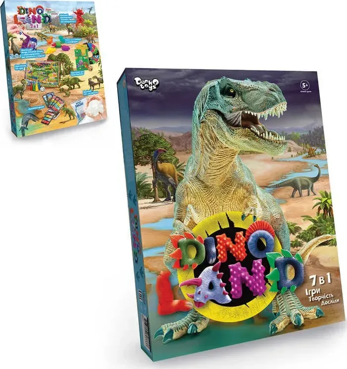 Ігровий набір «Dino land 7в1»